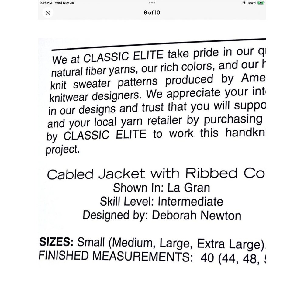 Classic Yarns 9008 La Gran Sweaters Vtg 70s 80s Knitting Bk Family & Dog Sweater - Picture 8 of 10